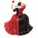 Figurine Disney Haute Couture La Reine de Coeur - Queen of Hearts
