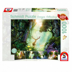 Puzzle Schmidt : Chevreuils dans la Forêt- - 1000 Pièces
