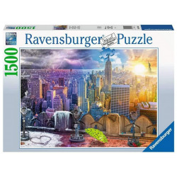Puzzle Ravensburger : Saisons à New York - 1500 pièces