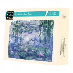 Puzzle Michèle Wilson : Monet - Nympheas et Saule - 250 Pièces