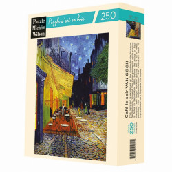 Puzzle Michèle Wilson : Van Gogh - Le café le soir - 250 Pièces