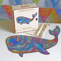Puzzle Créatif Harmandi : La Baleine Bleue - 200 pièces