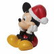 Figurine Disney Dept.56 Mickey Mouse vacances de Noël - Christmas Mickey Mouse Mini Figurine