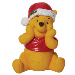 Figurine Disney Dept.56 Winnie l'Ourson vacances de Noël - Christmas Winnie The Pooh Mini Figurine