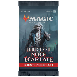 Précommande : Booster Draft Magic Innistrad Noce Ecarlate Boite complète