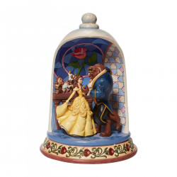 Figurine Disney Tradition La Belle et la Bête diorama - Beauty and The Best Dome