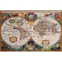 Puzzle Eurographics : Antique World Map - 2000 Pièces