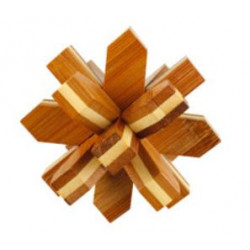 Casse Tête Bambou N° 10 - Snowflake