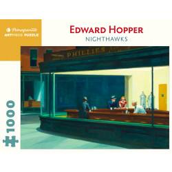 Puzzle Pomegranate : Edward Hopper - Nighthawks - 1000 Pièces