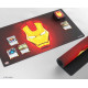Tapis de jeu de carte Gamegenic - Marvel Champions Game Mat : Iron Man
