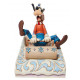 Figurine Disney Tradition - Dingo fait de la luge