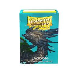Protège-cartes Dragon Shield - 100 Standard Sleeves Classic Turquoise - Lagoon