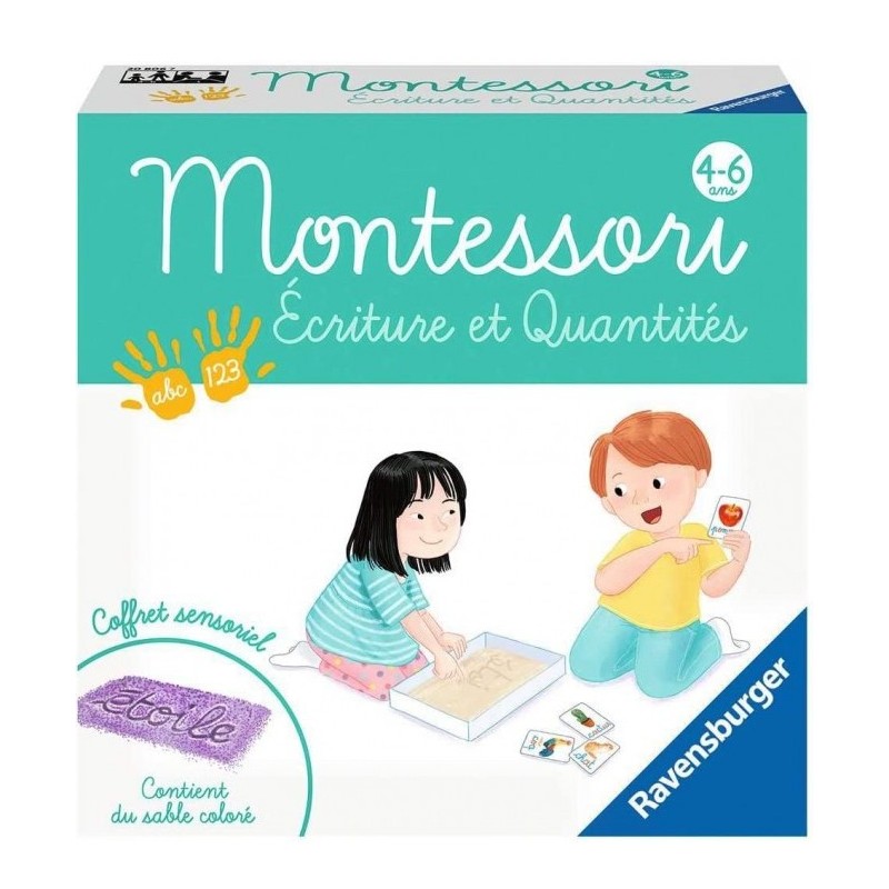 Jeux de société - Montessori : Ecriture et Quantité