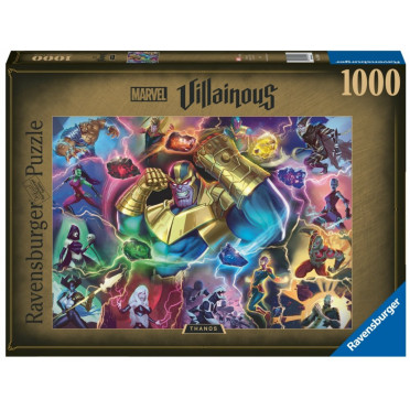Puzzle Ravensburger Collection Marvel Villainous : Thanos - 1000 Pièces
