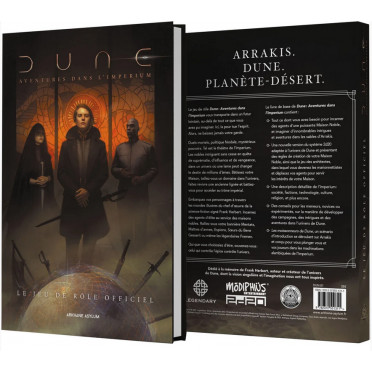 Jeux de rôle - Dune : Aventures dans l'Imperium - Livre de base