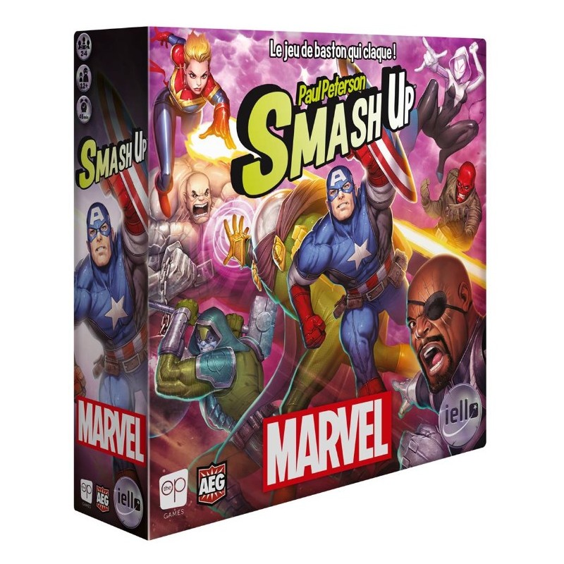 Jeux de société - Smash Up - Marvel