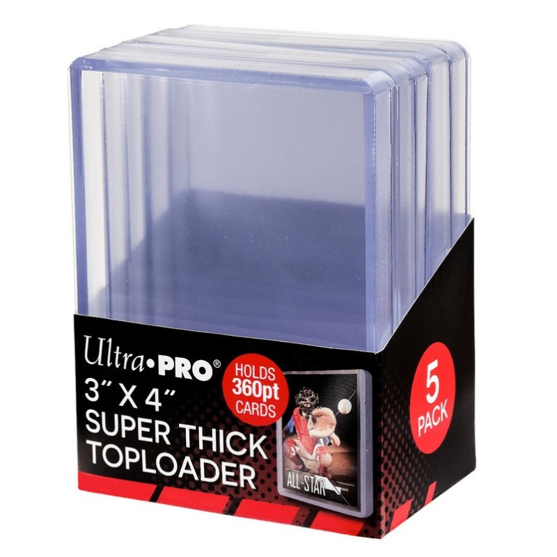 Ultra Pro Super Thick Toploader format 3"/4" - 360 pcs