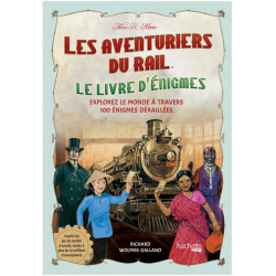 Livre Escape - Les Aventuriers du Rail : Le Livre d’énigmes