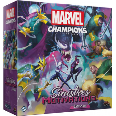 Jeux de société - Marvel Champions : Le Jeu De Cartes - Sinistres Motivations
