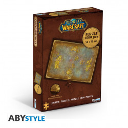 Puzzle AbyStyle - World of Warcraft : Carte D'Azeroth - 1000 Pièces