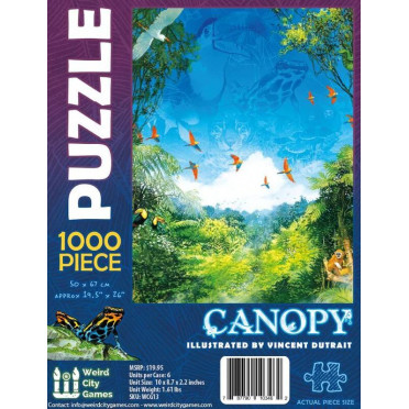 Puzzle Weird City Games : Canopy - 1000 Pièces