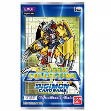 Booster Digimon Card Game Classic Collection EX01 Anglais