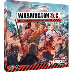 Jeux de société -Zombicide (Saison 1) - 2ème Edition : Washington Z.C