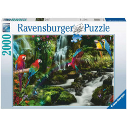 Puzzle Ravensburger : Le Paradis des Perroquets - 2000 Pièces