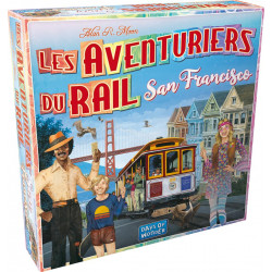 Jeux de société - Les Aventuriers du Rail San Francisco