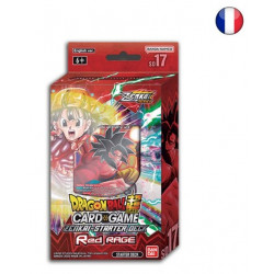 Zenkai Starter Deck Dragon Ball Card Game : Red Rage SD17