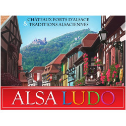Jeux de société - Alsa Ludo Châteaux forts d’Alsace & Traditions Alsaciennes