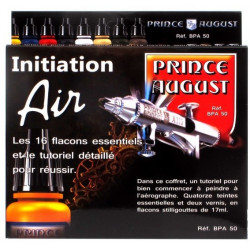 Coffret Prince August Air : Initiation 16 Teintes