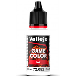Peinture Vallejo Game Color Ink : Encre Blanche – White