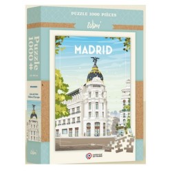 Puzzle Wim : Madrid - 1000 Pièces