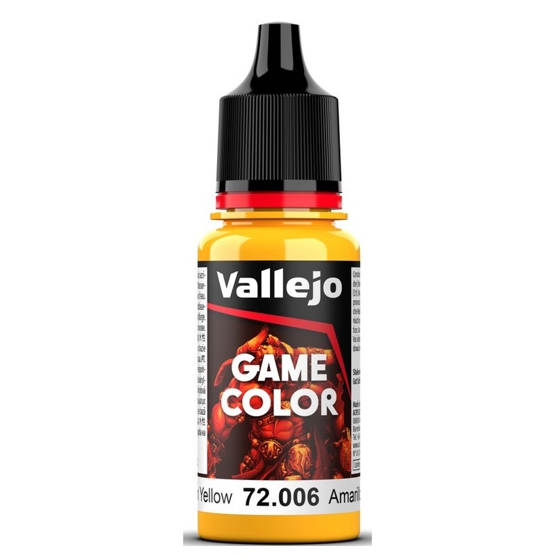 Peinture Vallejo Game Color : Jaune Solaire – Sun Yellow