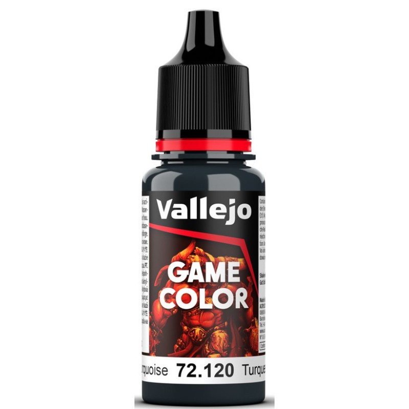 Peinture Vallejo Game Color : Turquoise – Turquoise
