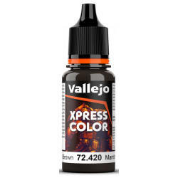Peinture Vallejo Game Color : Xpress Color – Terre Brune Aride – Wasteland Brown