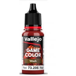 Peinture Vallejo Game Color Wash : Rouge – Red