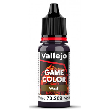 Peinture Vallejo Game Wash : Violet - Violet