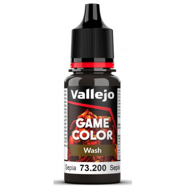 Peinture Vallejo Game Color Wash : Sépia – Sepia
