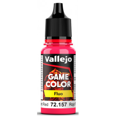 Peinture Vallejo Game Covlor Ink : Rouge Fluo – Fluorescent Red