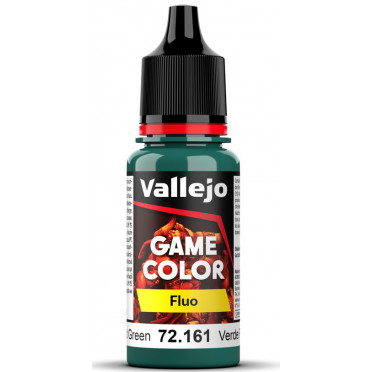 Peinture Vallejo Game : Vert Froid Fluo – Fluorescent Cold Green