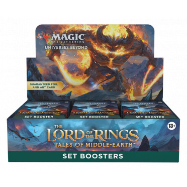 MTG - Booster Extension Anglais Magic The Lord of the Rings : Tales of Middle-earth Boite Complète