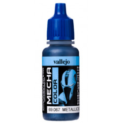Peinture Vallejo Mecha Color : Bleu Métallique - Metallic Blue