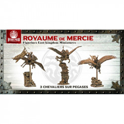 Figurine à peindre : Régiment de Chevalier Pégase de la Mercie (3 figurines)
