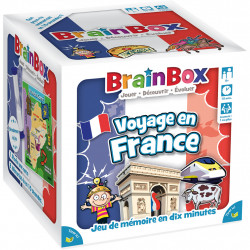 Jeux de société - Brain Box - Voyage en France