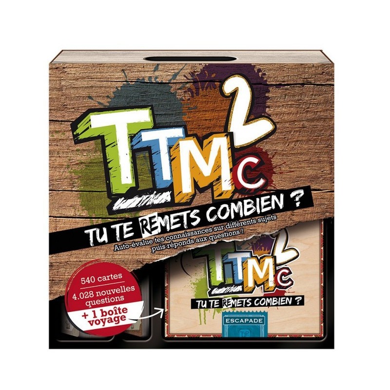Jeux de société - TTMC - Tu Te Re-Mets Combien ?