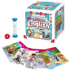 Jeux de société - Brain Box - Apprenons l'Anglais
