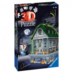Puzzle Ravensburger 3D - Maison Hantée d'Halloween - 257 Pièces