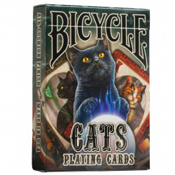 Bicycle - 54 cartes Cats par Lisa Parker
